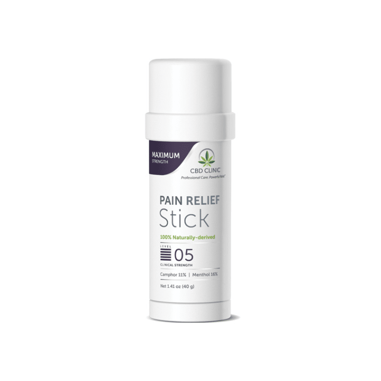 CBD Clinic™ Clinical Strength: Level 5 - Pain Relief Stick