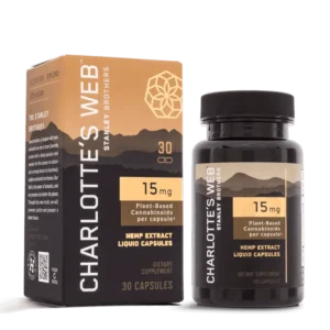 Charlotte's Web 15mg Liquid Capsule, 30ct