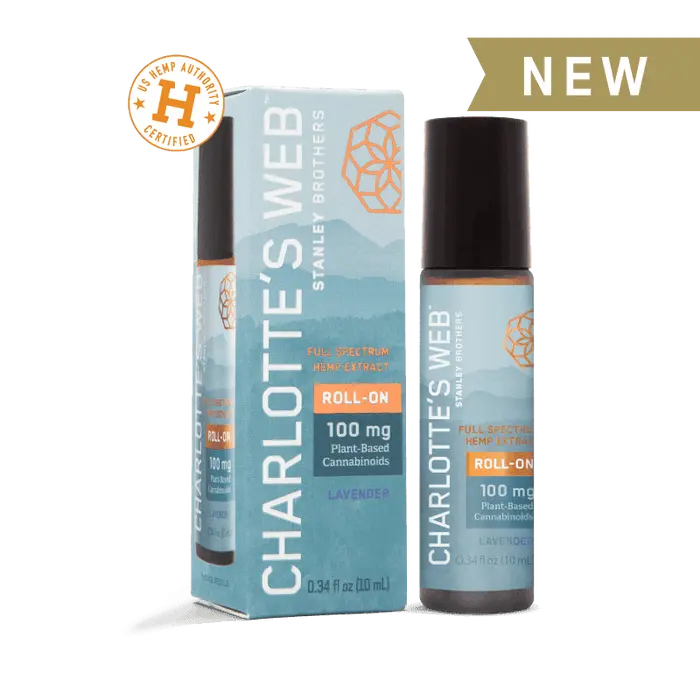 Charlotte's Web - Lavender Hemo-Infused Roll-On with CBD